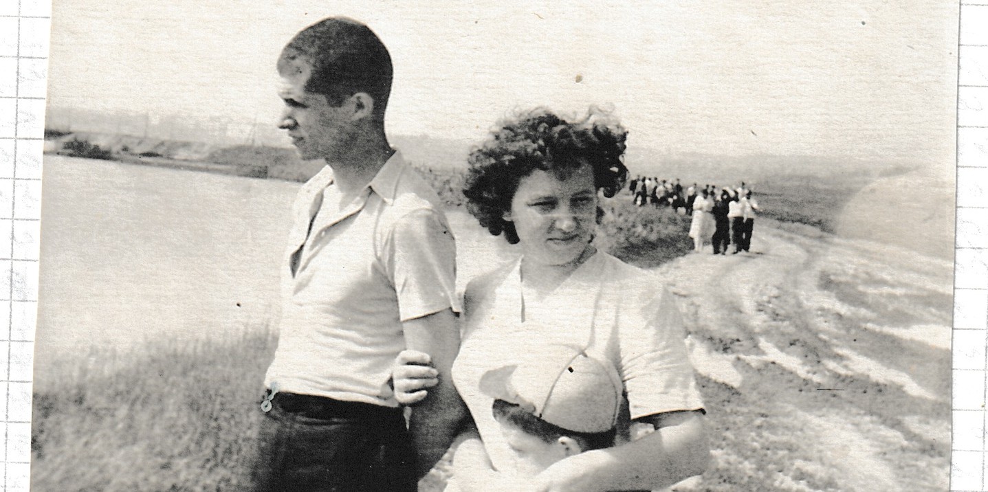 После возвращения Саши (А. Д. Кривошеина) — семейный кадр, 1954.